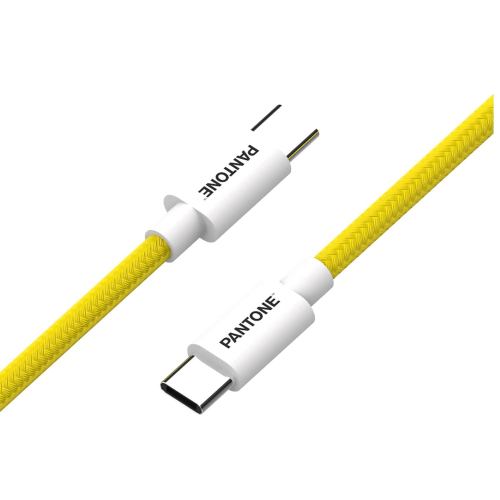 =>>PANTONE USBC-USBC CABLE YELLOW